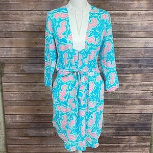 Lilly Pulitzer SeahorsePillar TieWaist Tunic/Dress